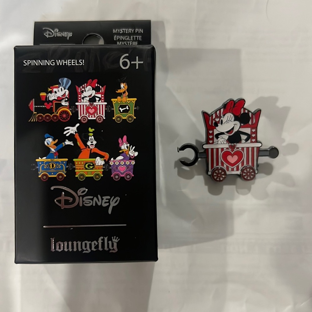 DISNEY LOUNGEFLY MYSTERY PIN COLLECTION - MICKEY PIN